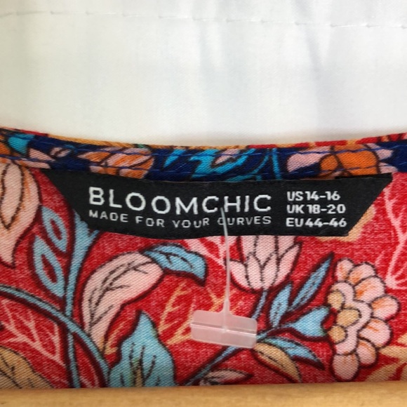 BLOOMCHIC Floral Bohemian Maxi Dress 
Size 14-16 - Picture 3 of 11